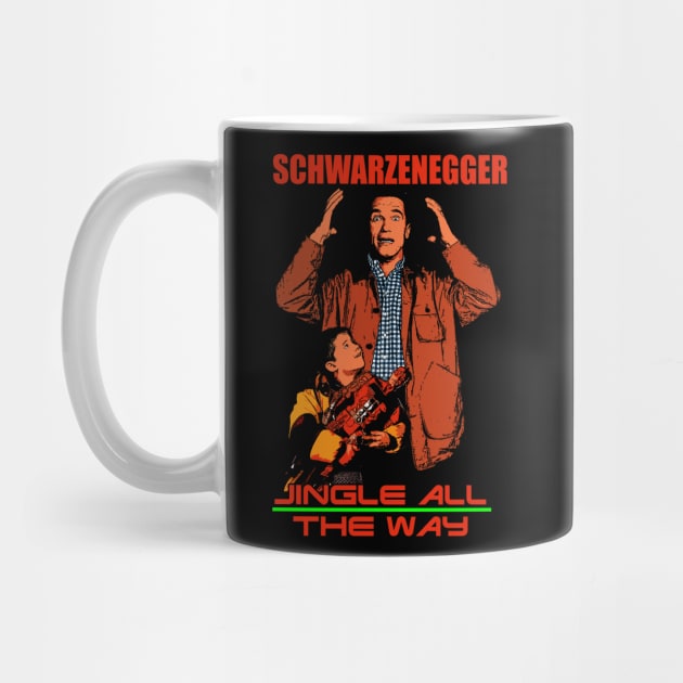 Jingle All The Way - Scwarzenegger by WithinSanityClothing